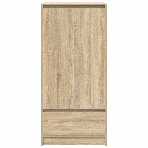 Шкаф с чекмеджета, дъб сонома 55,5x34x119,5 см, инженерно дърво