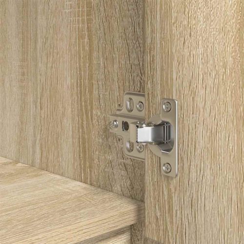 Шкаф с чекмеджета, дъб сонома 55,5x34x119,5 см, инженерно дърво