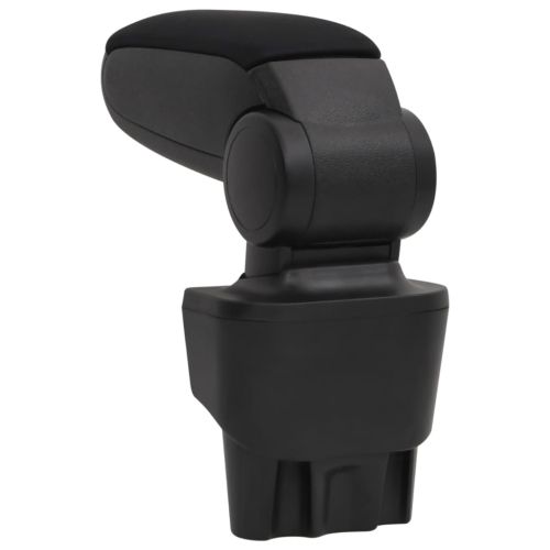 Подлакътник за кола черен 17x32x(35,5-52) см ABS