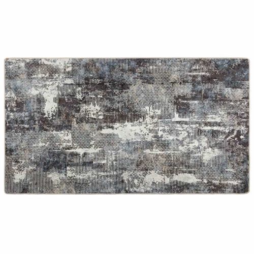 Перящ се килим многоцветен 80x150 см