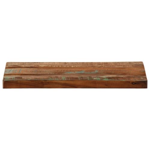 Плот за маса 40x20x2,5 см правоъгълен, масивна дървесина, регенерирана