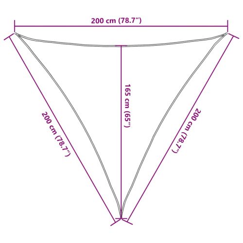 Сенник за плаж, тъмнозелен, 2x2x2 м, 100% полиестер, оксфорд