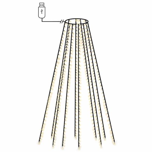 Коледни лампички мрежа с 500 LED 500 см
