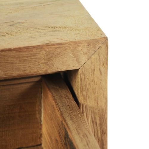 Нощни шкафчета 2 бр 40x30x50 см тиково дърво масив
