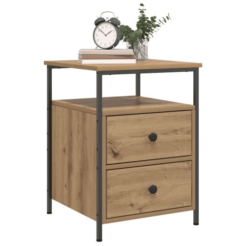 Bedside Cabinet Artisan Oak 44x45x60 cm Engineered Wood - Untranslated