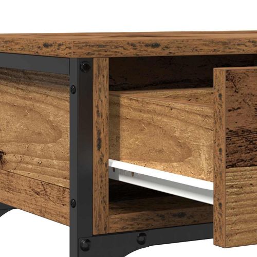 Конзолна маса Старо дърво 72.5 x 25 x 75 см Инженерно дърво