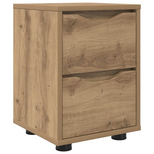 Нощно шкафче Дъб 30,5 x 30 x 43 см Инженерно дърво