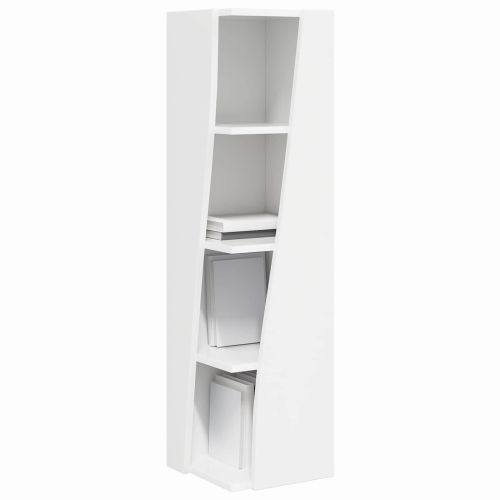 Ъглов шкаф 27,5x27x102см Инженерна дървесина