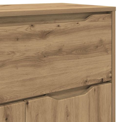 Шкаф за баня Дъб 72,5 x 36,5 x 100 см Инженерно дърво