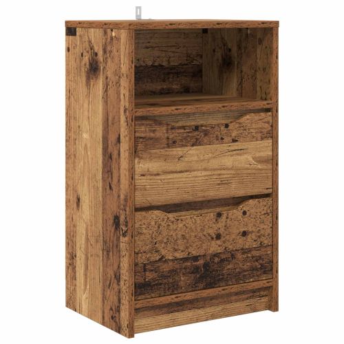 Нощно шкафче Старо дърво 40 x 30 x 467 см Инженерно дърво
