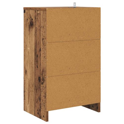 Нощно шкафче Старо дърво 40 x 30 x 467 см Инженерно дърво