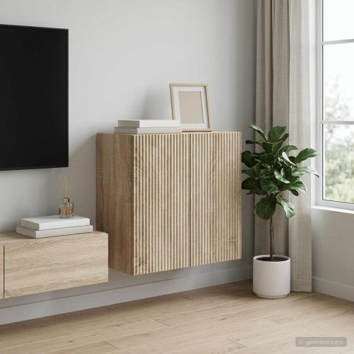 Стенно шкафче Дъб сонома 59 x 31 x 60 см Инженерна дървесина
