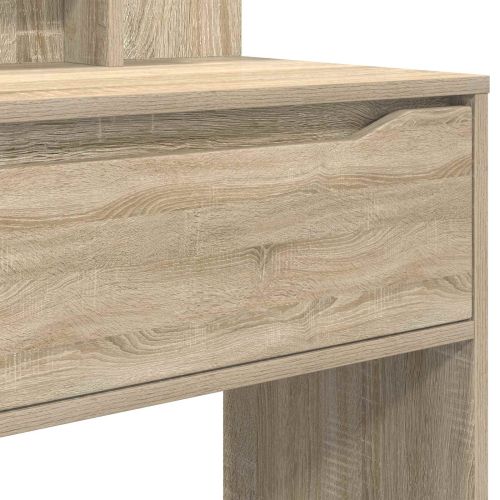 Тоалетки за спалня с чекмедже Сонома дъб 80 x 39,6 x 135 см
