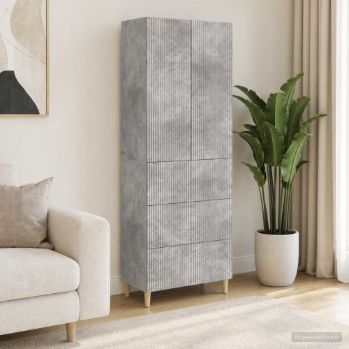 Комплект шкафове 2 pcs 66 x 34,5 x 90 см Инженерна дървесина
