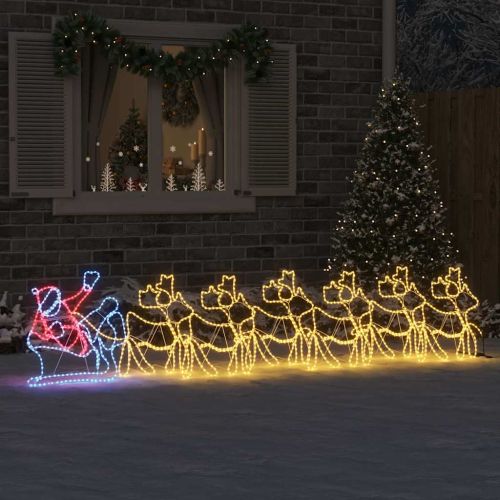 Коледна Декорация LED светодиода Многоцветен 69 x 79 см ПВЦ