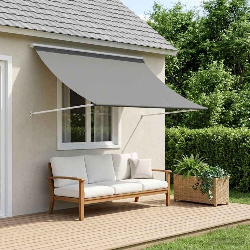 Сенник Светлосиво 250 x 150 cm 180 г / м² полиестер с PU покритие