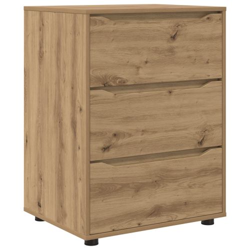 Шкаф за съхранение 60 x 48 x 81 см Инженерно дърво Дъб