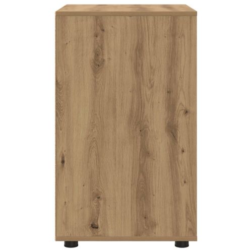 Шкаф за съхранение 60 x 48 x 81 см Инженерно дърво Дъб
