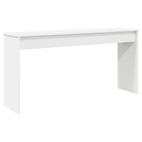 Стойка за клавиатура Бяло 130 x 32 x 64 см Инженерно дърво