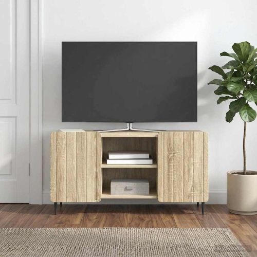 ТВ шкаф Дъб сонома 102 x 34,5 x 52 см Инженерна дървесина