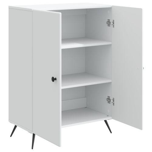 Служебен шкаф Бяло 66 x 34,5 x 90 см Инженерна дървесина