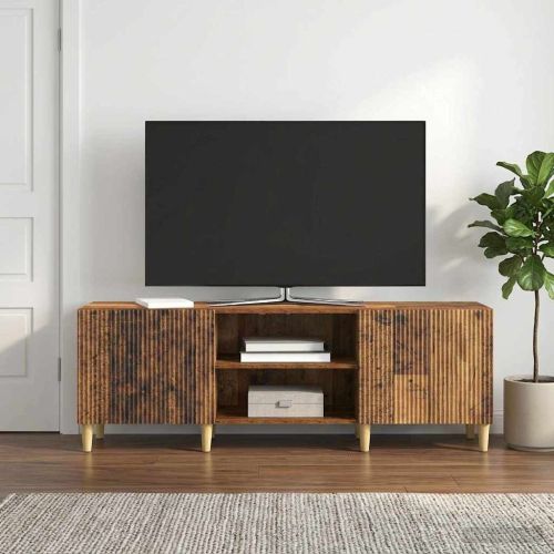 ТВ шкаф Старо дърво 150 x 31 x 50 см Инженерна дървесина