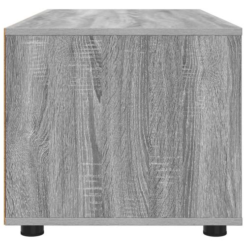 ТВ шкаф с чекмедже Сив Сонома 100 x 48 x 43 см Инженерно дърво