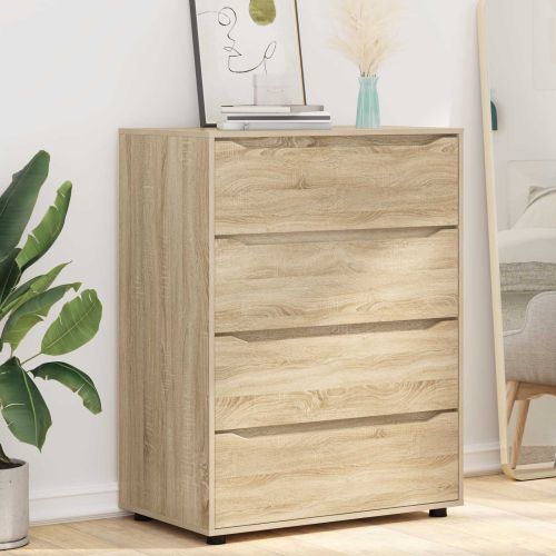 Шкафове за съхранение Сонома дъб 80 x 48 x 105 см