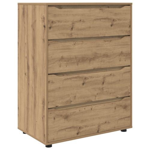 Шкафове за съхранение 80 x 48 x 105 см Инженерно дърво Дъб