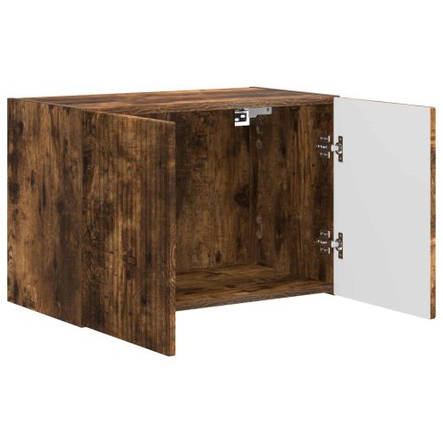 TV стенен шкаф Димян дъб 59,5 x 31 x 40 см Инженерно дърво