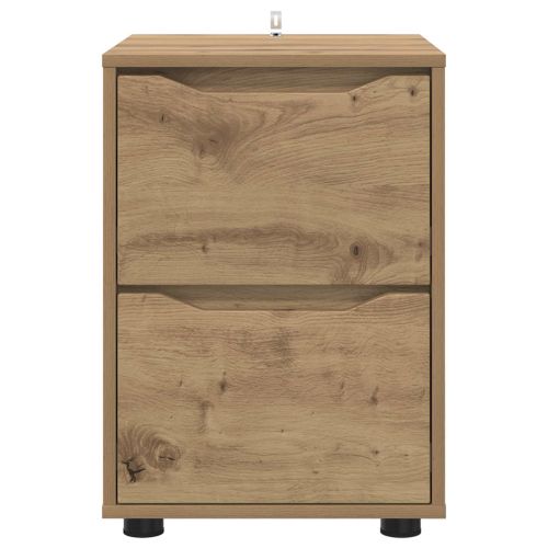 Шкаф за съхранение 40 x 48 x 57 см Инженерно дърво Дъб