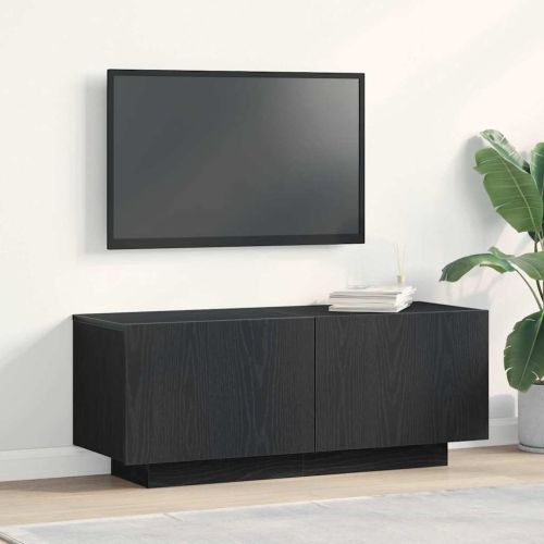ТВ шкаф Черния дъб 100 x 35 x 40 см Инженерно дърво