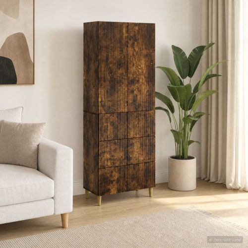 Комплект шкафове 2 pcs 66 x 34,5 x 90 см Инженерна дървесина