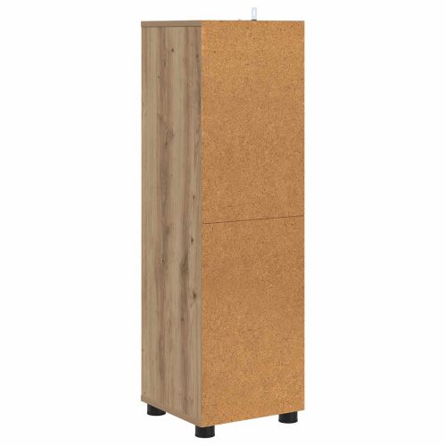 Шкаф за баня Дъб 30,5 x 30 x 101 см Инженерно дърво