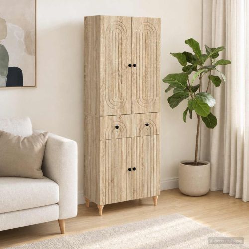 Комплект шкафове 2 pcs 66 x 34,5 x 90 см Инженерна дървесина