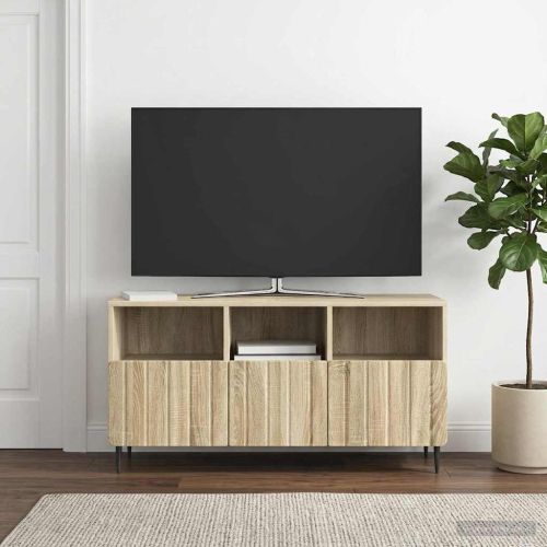 ТВ шкаф Дъб сонома 102 x 34,5 x 50 см Инженерна дървесина
