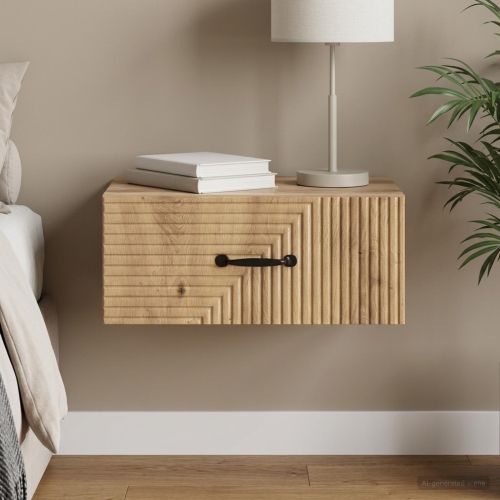 Спален шкаф с монтаж на стена Дъб артизан 49 x 34,5 x 20 см