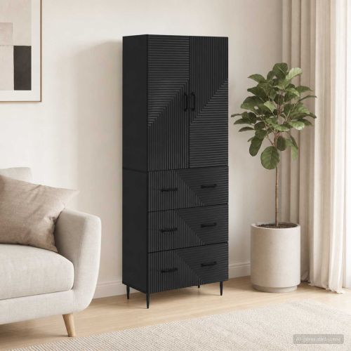 Комплект шкафове 2 бр. 66 x 34,5 x 90 см Инженерна дървесина