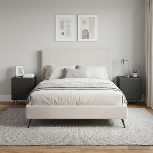 Нощен шкаф 2 pcs Черно 43 x 34,5 x 50 см Инженерна дървесина