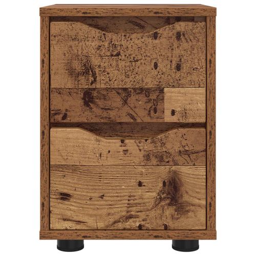 Нощно шкафче Старо дърво 30,5 x 30 x 43 см Инженерно дърво