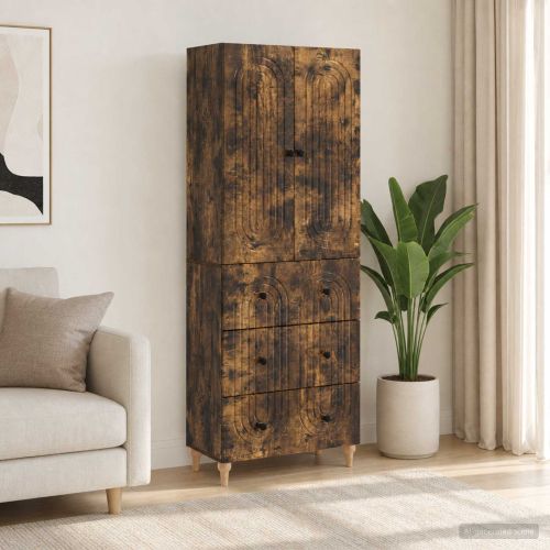 Комплект шкафове 2 pcs 66 x 34,5 x 90 см Инженерна дървесина