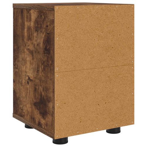 Нощно шкафче Димян дъб 30,5 x 30 x 43 см Инженерно дърво