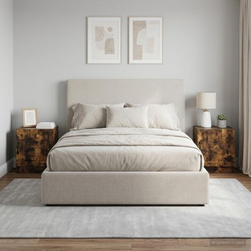Нощен шкаф 2 pcs Опушен дъб 43 x 34,5 x 47 см