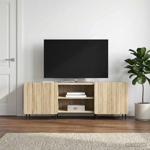 ТВ шкаф Дъб сонома 150 x 31 x 52 см Инженерна дървесина