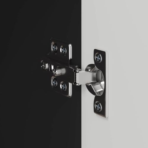 TV стенен шкаф 2 pcs Черно 59,5 x 31 x 40 см Инженерно дърво