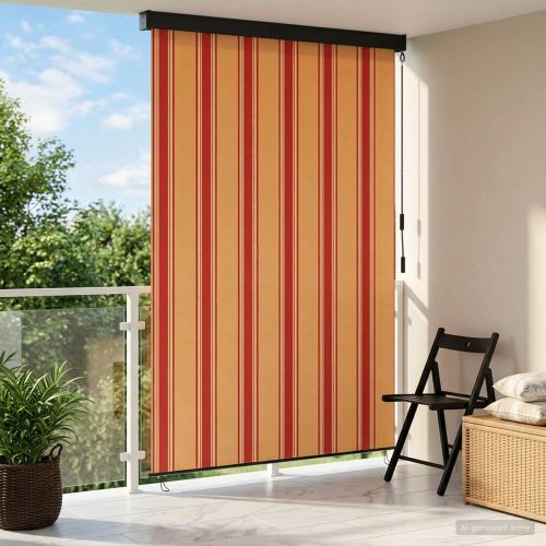 Ролетна щора Многоцветен 100 x 250 cm Текстил и Алуминий
