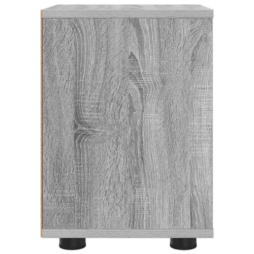 Нощни маси 2 pcs Сив Сонома 30,5 x 30 x 43 см Инженерно дърво