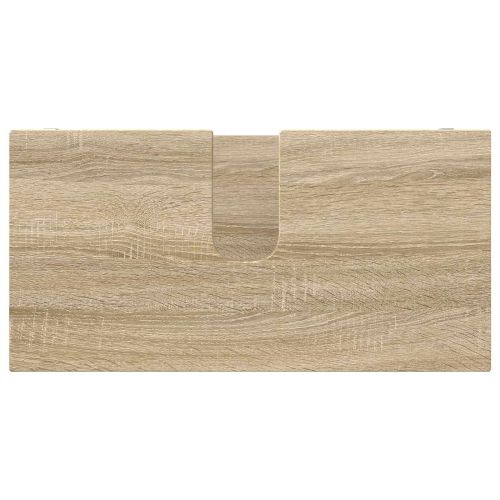 Шкаф за баня с мивка Сонома дъб 60 x 30 x 60 cm Инженерно дърво