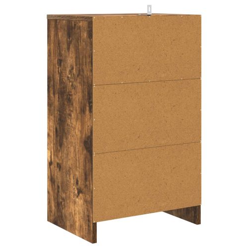 Нощни маси 2 pcs Димян дъб 40 x 30 x 467 см Инженерно дърво