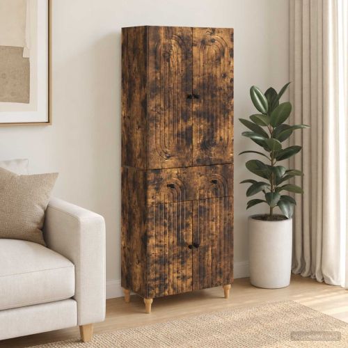 Комплект шкафове 2 pcs 66 x 34,5 x 90 см Инженерна дървесина